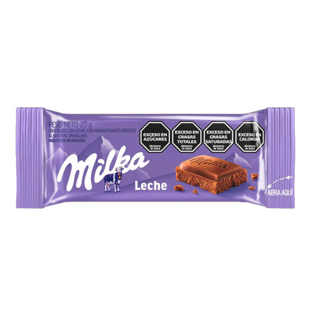 CHOCOLATE MILKA LECHE 20 GRS -360