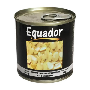 CHAMPIGNON FILETEADO EQUADOR 184GR