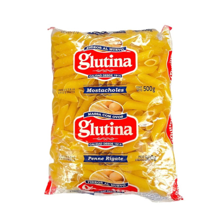 FIDEOS GLUTINA MOSTACHOL 500GR