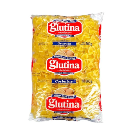 FIDEOS GLUTINA CORBATA 500 GR.