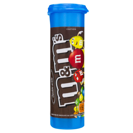 GOLOSINA M&M MINIS TUBO 30GR.