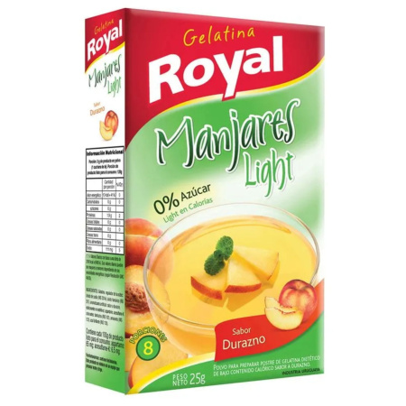 GELATINA ROYAL LIGHT DURAZNO
