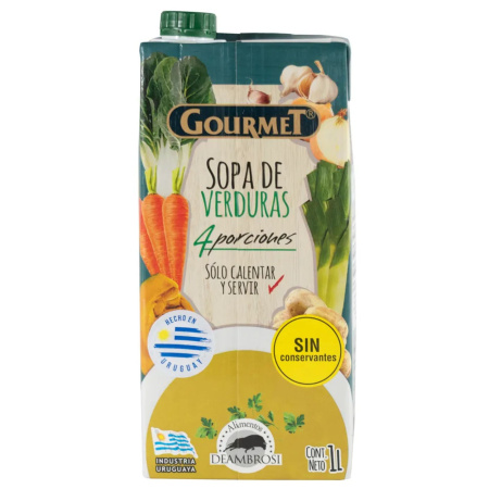 SOPA VERDURA GOURMET CON SAL 1 LTO-