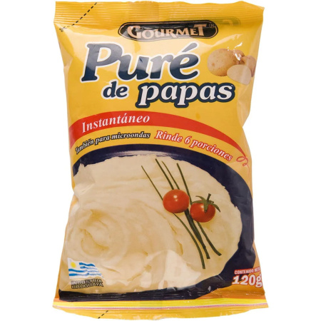 PURE DE PAPAS GOURMET 120 GR.