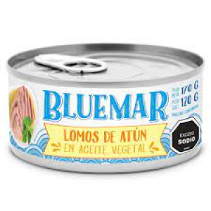 ATUN EN TROZOS EN ACEITE BLUE MAR 170G