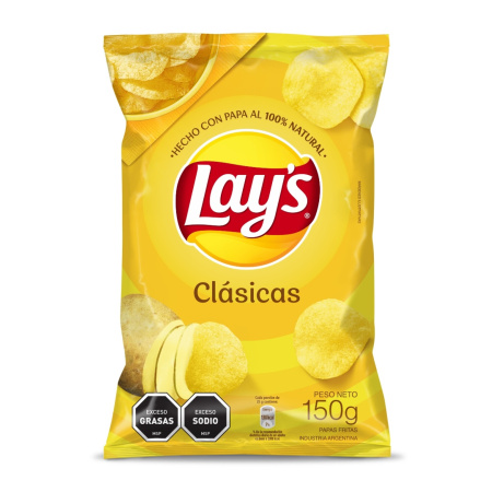 PAPAS FRITAS LAYS CLASICA 150 GR