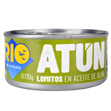 ATUN EN ACEITE OLIVA RIO DE LA PLATA 170GR.