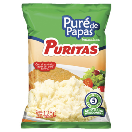 PURE DE PAPAS PURITAS 125 GR.
