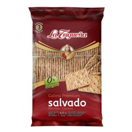 GALLETA SALVADO PREMIUM TRIGUEÑA 375GR