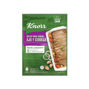 SAZON P/HORNO KNORR CARNE CEBOLLA /AJO 25GR.