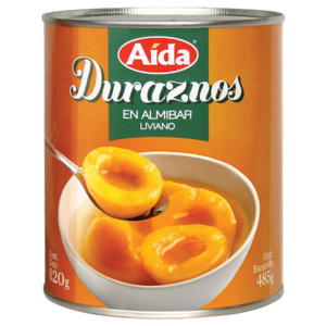 DURAZNO EN ALMIBAR AIDA 820 GR.