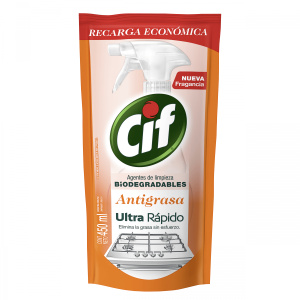 LIMPIADOR CIF ANTIGRASA BIO DOY PACK 450 ML