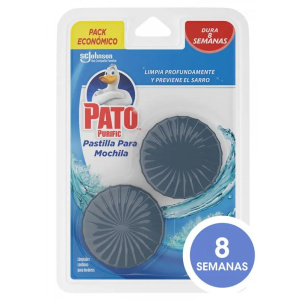 LIMPIADOR BLOQUE P/MOCHILA PATO X 2 UN