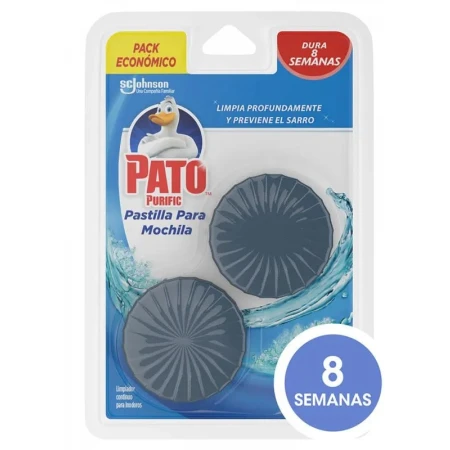 LIMPIADOR BLOQUE P/MOCHILA PATO X 2 UN