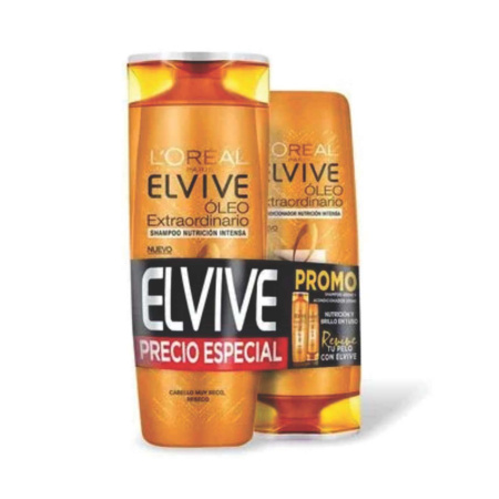 PACK ELVIVE OLEO COCO CHAMPÚ 370ML+ ACONDICIONADOR