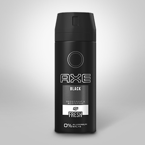 DESODORANTE AXE DEO BLACK NUEVO 150ML