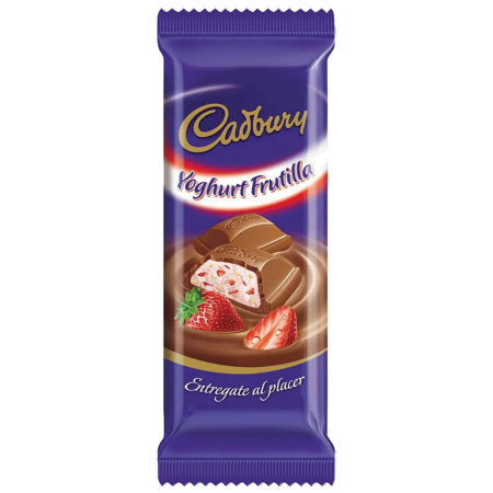 CHOCOLATE CADBURY YOGURT FRUTILLA 162GR
