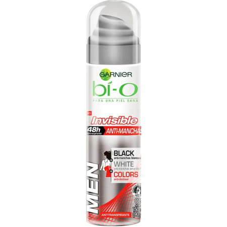 DESODORANTE BI-O INVISIBLE AERO MEN 150M