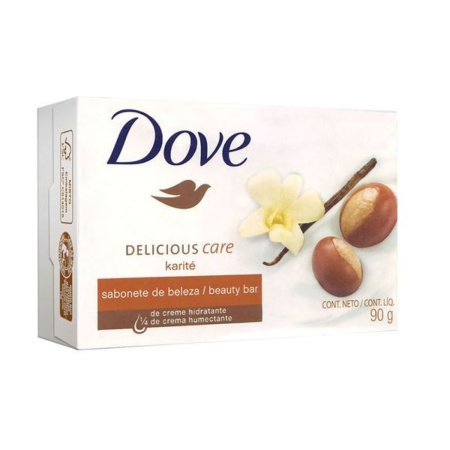 JABON TOCADOR DOVE KAR/VAINILLA 90G