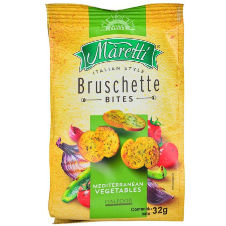 TOSTADA MINI MARETTI MIX VEGETALES 32GR