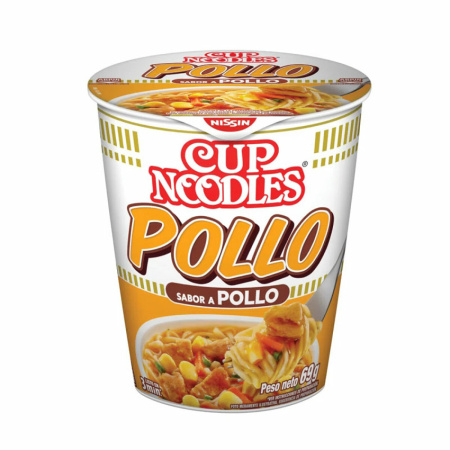 PASTA INSTANTÁNEA NISSIN CUP NOODLES POLLO