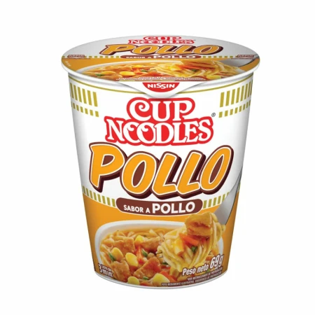 PASTA INSTANTÁNEA NISSIN CUP NOODLES POLLO