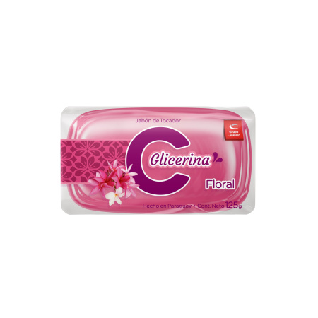 JABON GLICERINA CAVALLARO FLOR.125GR