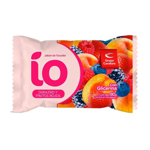 JABON TOCADOR IO DURAZNO/FRUTOS ROJOS 80GR