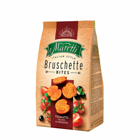TOSTADA MINI MARETTI TOMATE Y OLIVA 70GR.