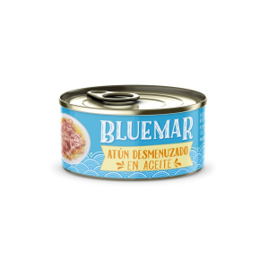 ATUN DESMENUZADO EN ACEITE BLUE MAR 170 GR