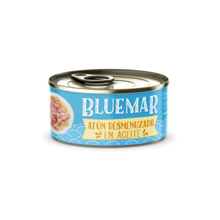 ATUN DESMENUZADO EN ACEITE BLUE MAR 170 GR