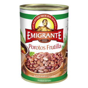 POROTOS FRUTILLA EL EMIGRANTE LATA 300GR