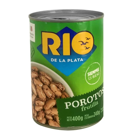 POROTOS FRUTILLA RIO DE LA PLATA LATA 400GR