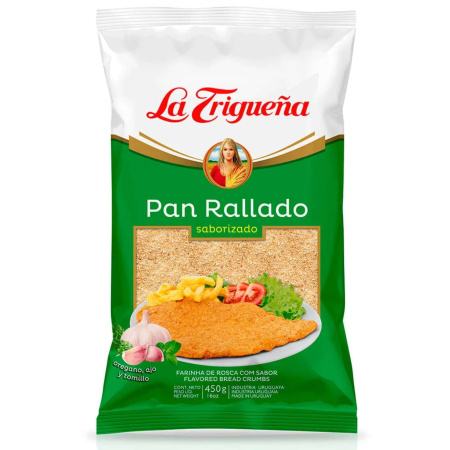 PAN RALLADO SABORIZADO LA TRIGUEÑA 450G