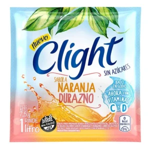 JUGO CLIGHT NARANJA / DURAZNO