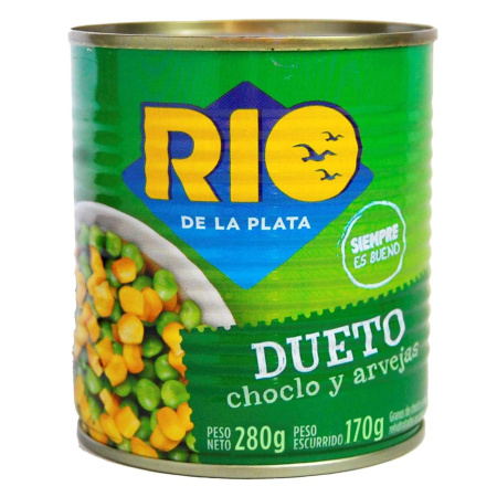 ARVEJAS Y CHOCLO RIO DE LA PLATA 280GR