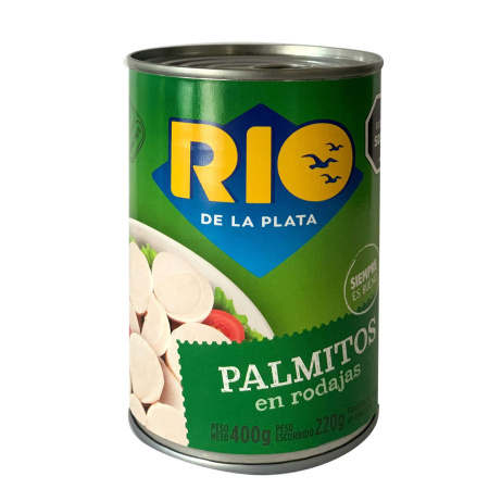 PALMITOS EN RODAJAS RIO DE LA PLATA 400G