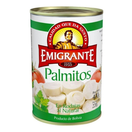PALMITOS EN RODAJAS EL EMIGRANTE 400GR.