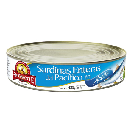 SARDINAS EN ACEITE OLIVA OVAL 420GR