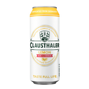 CERVEZA CLAUSTHALER 0.0% ALCOHOL C/LIMON 500 ML