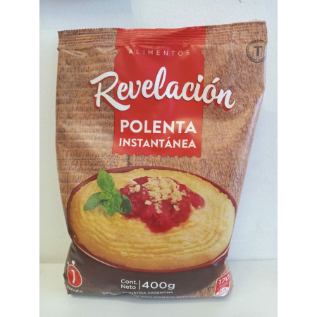 POLENTA INSTANTANEA REVELACION 400 GR.