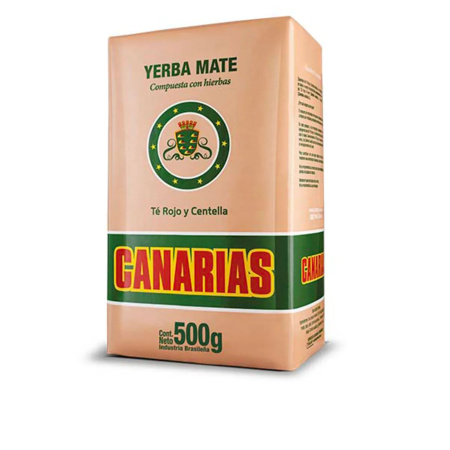 YERBA CANARIAS CON TE ROJO Y CENTELLA 500G
