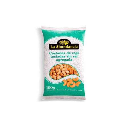 CASTAÑAS TOSTADAS SIN SAL LA ABUNDANCIA 100G