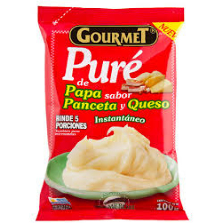 PURE DE PAPAS PANCETA/QUESO GOURMET 100GR