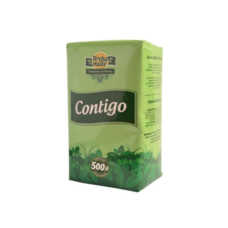 YERBA CONTIGO CON HIERBAS 500 GR.