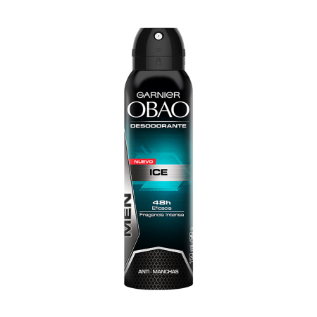 DESODORANTE OBAO MEN AEROSOL ICE 150ML