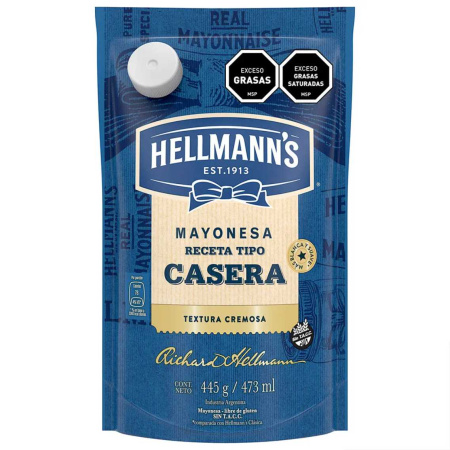 MAYONESA HELLMANN'S CASERA 445 GR.