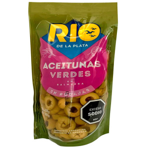 ACEITUNAS EN RODAJAS RIO DE LA PLATA DOY PACK 300GR