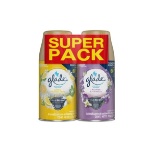 DESODORANTE DE AMBIENTE GLADE TWIN PICK 25% MAS.