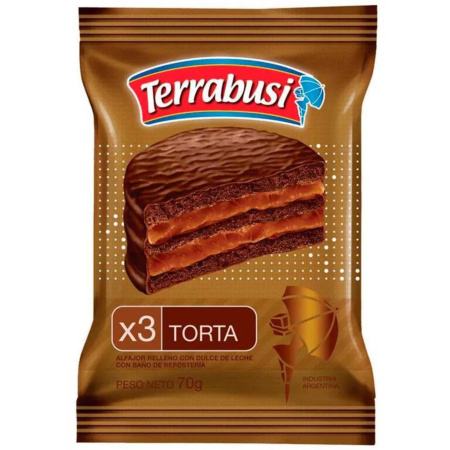 ALFAJOR TRIPLE TERRABUSI TORTA